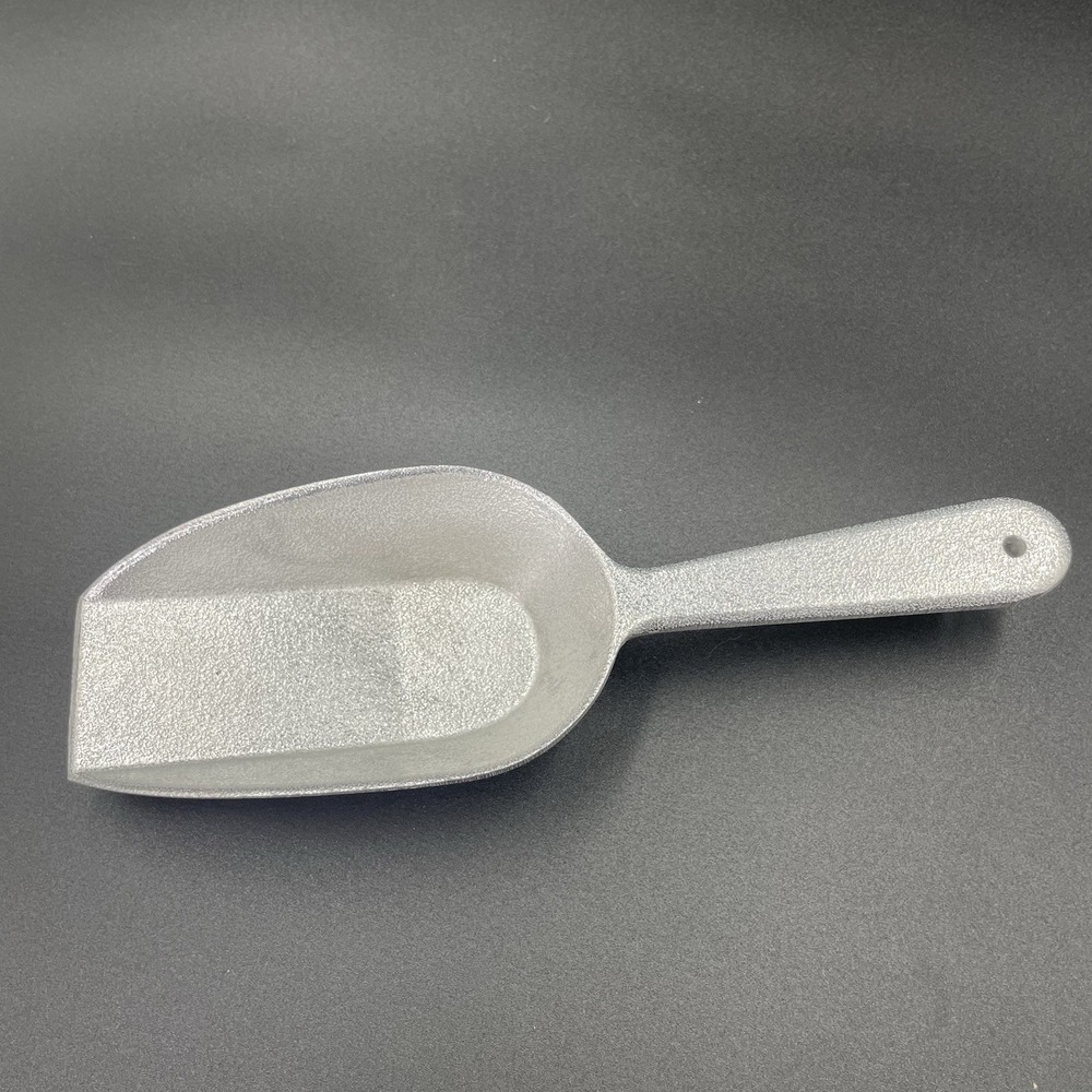 4-Ounce Aluminum Utility Scoop with Flat Bottom for Ice Flour Candy